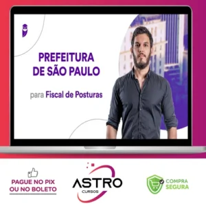 Pacote - Prefeitura de São Paulo (Fiscal de Posturas) Pacotaço - Pacote Passo Estr - Estratégia Concursos