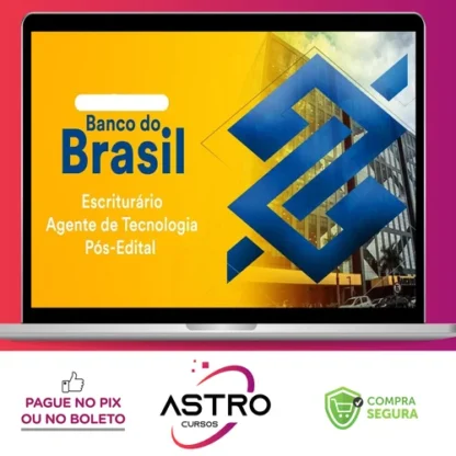 Pacote - Banco do Brasil (Escriturário - Agente de Tecnologia) Pacote - 2023 (Pós - Estratégia Concursos
