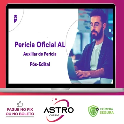 Perícia Oficial de Alagoas (Auxiliar de Perícia) Pacote - 2022 (Pós-Edital) - Estratégia Concursos