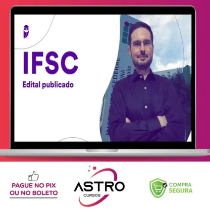 Pacote - IFSC (Professor - Matemática) Pacote - 2023 (Pós-Edital) - Estratégia Concursos