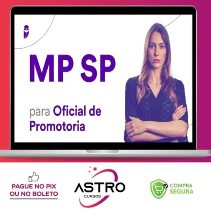 Pacote - MP-SP (Oficial de Promotoria) Pacotaço - Pacote Teórico + Passo Estratégico - Estratégia Concursos