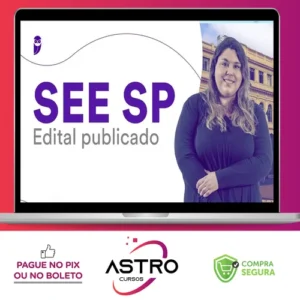Pacote - SEE-SP (Professor Ensino Fundamental e Médio - Física) Pacote - 2023 (Pós-Edital) - Estratégia Concursos