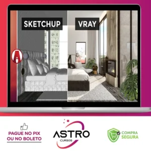 SketchUp Rendering with VRay Next - Lynda [INGLÊS]