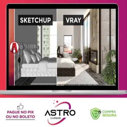 SketchUp Rendering with VRay Next - Lynda [INGLÊS]