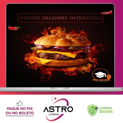 Pacote Delivery Interativo Sistema Deliverys - Hugo Cursos
