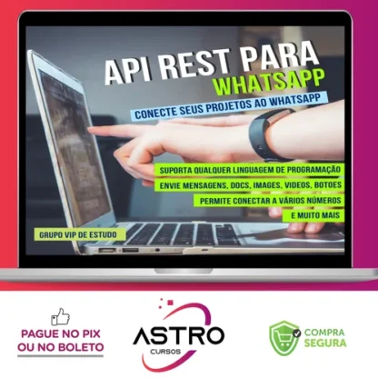 API REST para WhatsApp - Paulo Rogério