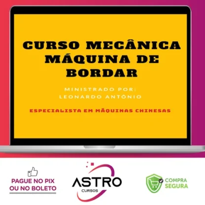 Curso Mecânica Máquina de Bordar - Leonardo Antônio Santos