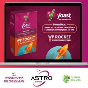 Pacote WP Rocket Pro v3.17.0.2 + Yoast SEO Premium v23.5+ Addons - combo