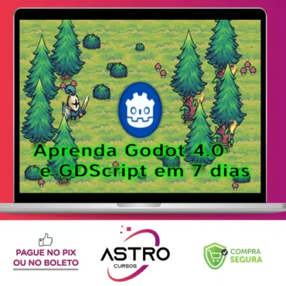 Aprenda Godot 4.0 e GDScript em 7 Dias - Davi Bandeira