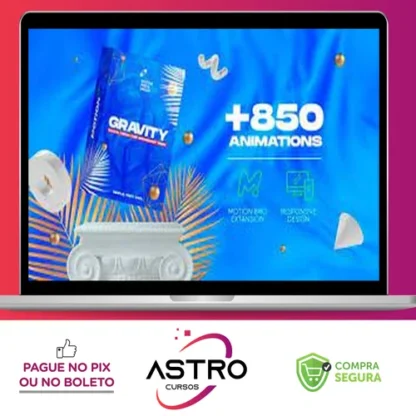 [PACK] Gravity: Social Media and Broadcast para After Effects - Videohive
