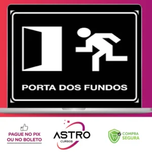Curso de Roteiro, Direção e Produção Audiovisual - Porta dos Fundos