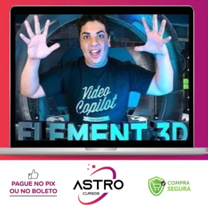 Motion Graphics com Element 3D - Felipe Vieira