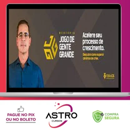 Mentoria Jogo de Gente Grande 3ª Edição - Paulo Vieira