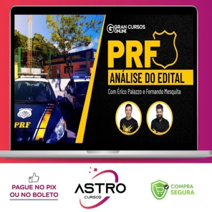 PRF (+ Rota Final) com Opção de Espanhol e TAF - Pós-Edital - Gran Cursos Online