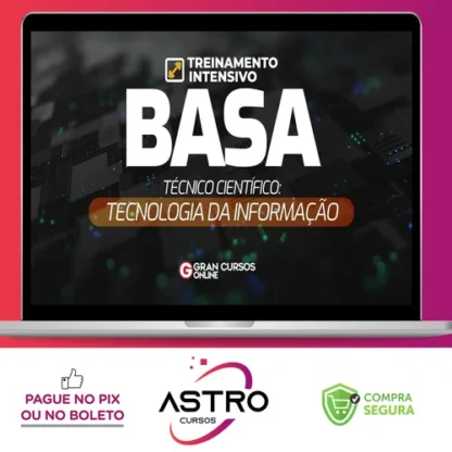 BASA: Tecnologia da Informação + Treinamento Intensivo (Pós-Edital) - Gran Cursos Online