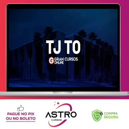 TJ TO: Analista judiciário - Gran Cursos Online