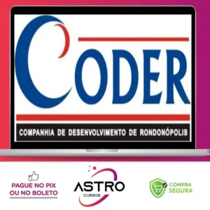 CODER: RondonópolisMT - Auxiliar de Escritório em Geral (Pós-Edital) - Gran Cursos Online