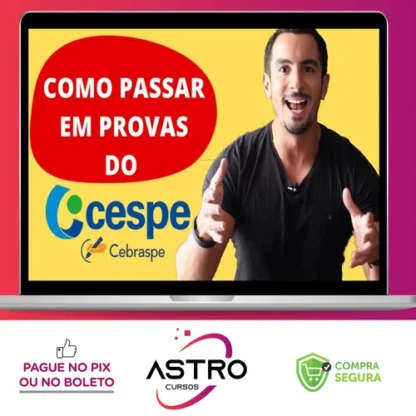 Como Passar em Provas do CESPE - Ilo Ribeiro