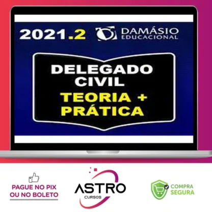 Delegado Civil Teoria e Prática 2021 - Damásio