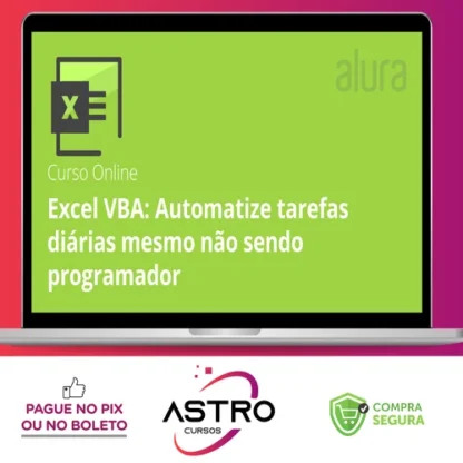 VBA: Automatizando Tarefas no Excel - Alura