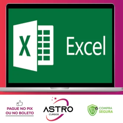 Excel Básico Avançado 5 Cursos: Formação Especialista - Jilson Rodrigues