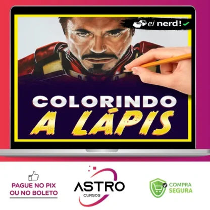 Colorindo a Lapis - Ei Nerd