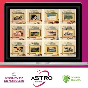 Curso de Pintura e Desenho - Editora Globo