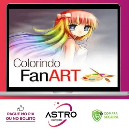 Curso de Pintura: Colorindo Fanart - Mayara Rodrigues