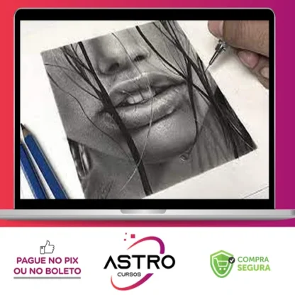 Desenho Realista com Lápis de Cor - Cleison Magalhães