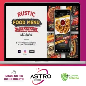 Menu Rústico de Comida: Instagram Stories - Envato Elements