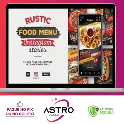 Menu Rústico de Comida: Instagram Stories - Envato Elements