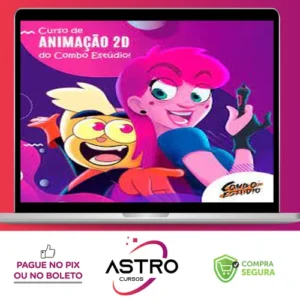 Animação 2D: Do básico ao Avançado - Combo Estúdio
