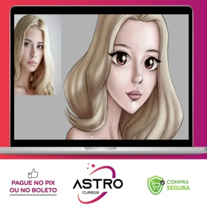 Transformando Pessoas Reais em Personagens Disney e Anime - J. Lima Ilustrador