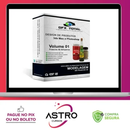 Design de Produtos Vol I: 3ds Max e Photoshop - GFX Total