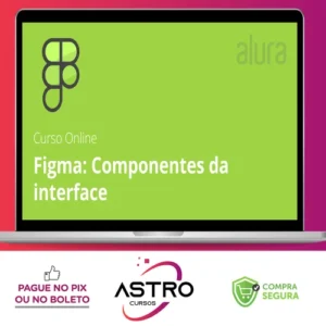 Alura: Figma, Componentes da Interface - André Lisboa