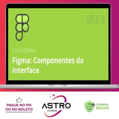 Alura: Figma, Componentes da Interface - André Lisboa