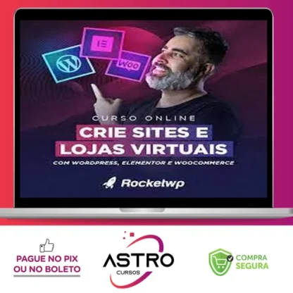 Curso Completo de WordPress, Elementor, WooCommerce e SEO - RocketWp