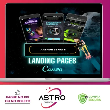 Landing Canva - Arthur Benatti