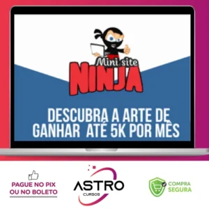 Mini Site Ninja 2.0 - Venha Ser Um Ninja