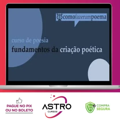 Curso de Poesia Fundamentos da Criação Poética - Autor Desconhecido