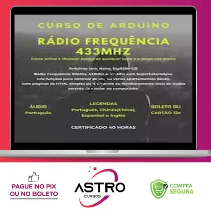 Arduino: Radio Frequência 433mhz - Gilson de Freitas