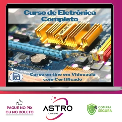 Curso de Eletronica em 5 Dvd (Video Aula) - Autor Não Informado