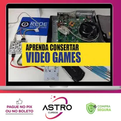 Curso Manutenção de Xbox, PS2 e PS3 - W2F Cursos