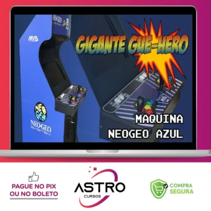 Eletrônica Para Arcades Fliperama - Gigante Gue-Hero