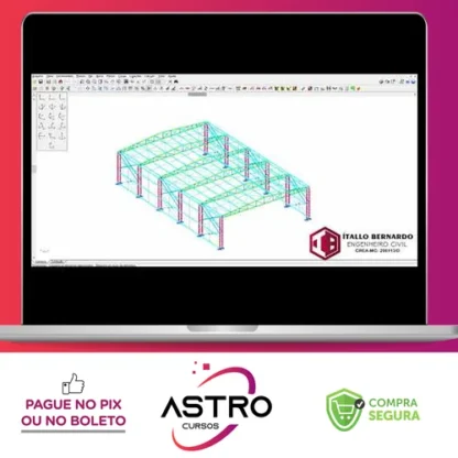 Dimensionamento de Edificio em Aço e Estruturas Mistas - Ítallo Bernardo