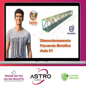 Dimensionamento de Passarela Metálica 25M - Ítallo Bernardo