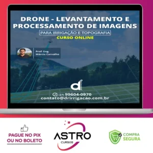 Drone Levantamento e Processamento de Imagens - Drone Valk
