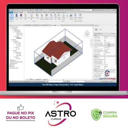 Revit Mep Básico: Projeto Hidrossanitário de Residência Popular - Isabela Ribeiro