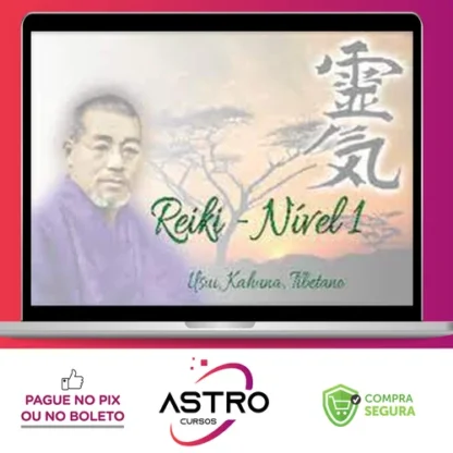 REIKI (Usui, Kahuna, Tibetano) Nível 1 - João Caputo e Oliveira