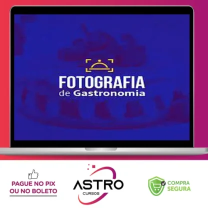 Curso Fotografia de Gastronomia - Aprendeaí